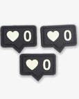 Supplies - Identification - Morale Patches - Knot Good Co. No Love Minis PVC Patch 3-Pack