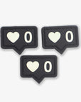 Supplies - Identification - Morale Patches - Knot Good Co. No Love Minis PVC Patch 3-Pack