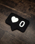Supplies - Identification - Morale Patches - Knot Good Co. No Love PVC Morale Patch