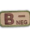 Supplies - Identification - Morale Patches - Mil-Spec Monkey Blood Type Patch
