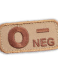Supplies - Identification - Morale Patches - Mil-Spec Monkey Blood Type Patch