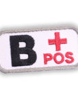 Supplies - Identification - Morale Patches - Mil-Spec Monkey Blood Type Patch