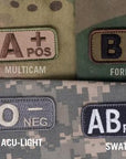 Supplies - Identification - Morale Patches - Mil-Spec Monkey Blood Type Patch