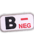 Supplies - Identification - Morale Patches - Mil-Spec Monkey Blood Type Patch