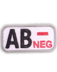 Supplies - Identification - Morale Patches - Mil-Spec Monkey Blood Type Patch