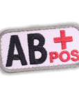 Supplies - Identification - Morale Patches - Mil-Spec Monkey Blood Type Patch