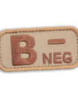 Supplies - Identification - Morale Patches - Mil-Spec Monkey Blood Type Patch
