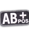 Supplies - Identification - Morale Patches - Mil-Spec Monkey Blood Type Patch