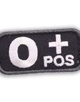 Supplies - Identification - Morale Patches - Mil-Spec Monkey Blood Type Patch