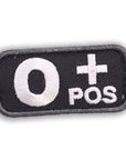 Supplies - Identification - Morale Patches - Mil-Spec Monkey Blood Type Patch