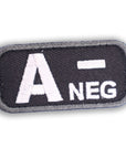 Supplies - Identification - Morale Patches - Mil-Spec Monkey Blood Type Patch