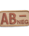Supplies - Identification - Morale Patches - Mil-Spec Monkey Blood Type Patch