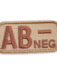 Supplies - Identification - Morale Patches - Mil-Spec Monkey Blood Type Patch