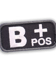 Supplies - Identification - Morale Patches - Mil-Spec Monkey Blood Type Patch