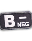 Supplies - Identification - Morale Patches - Mil-Spec Monkey Blood Type Patch