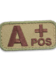 Supplies - Identification - Morale Patches - Mil-Spec Monkey Blood Type Patch