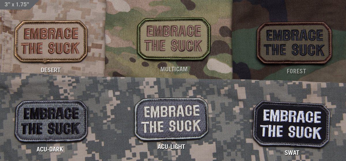 Supplies - Identification - Morale Patches - Mil-Spec Monkey Embrace The Suck Patch