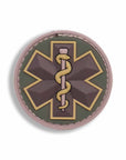 Supplies - Identification - Morale Patches - Mil-Spec Monkey EMT Medic Star PVC Patch