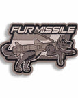 Supplies - Identification - Morale Patches - Mil-Spec Monkey Fur Missile PVC Morale Patch