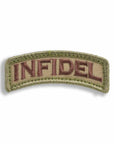 Supplies - Identification - Morale Patches - Mil-Spec Monkey Infidel Tab Patch