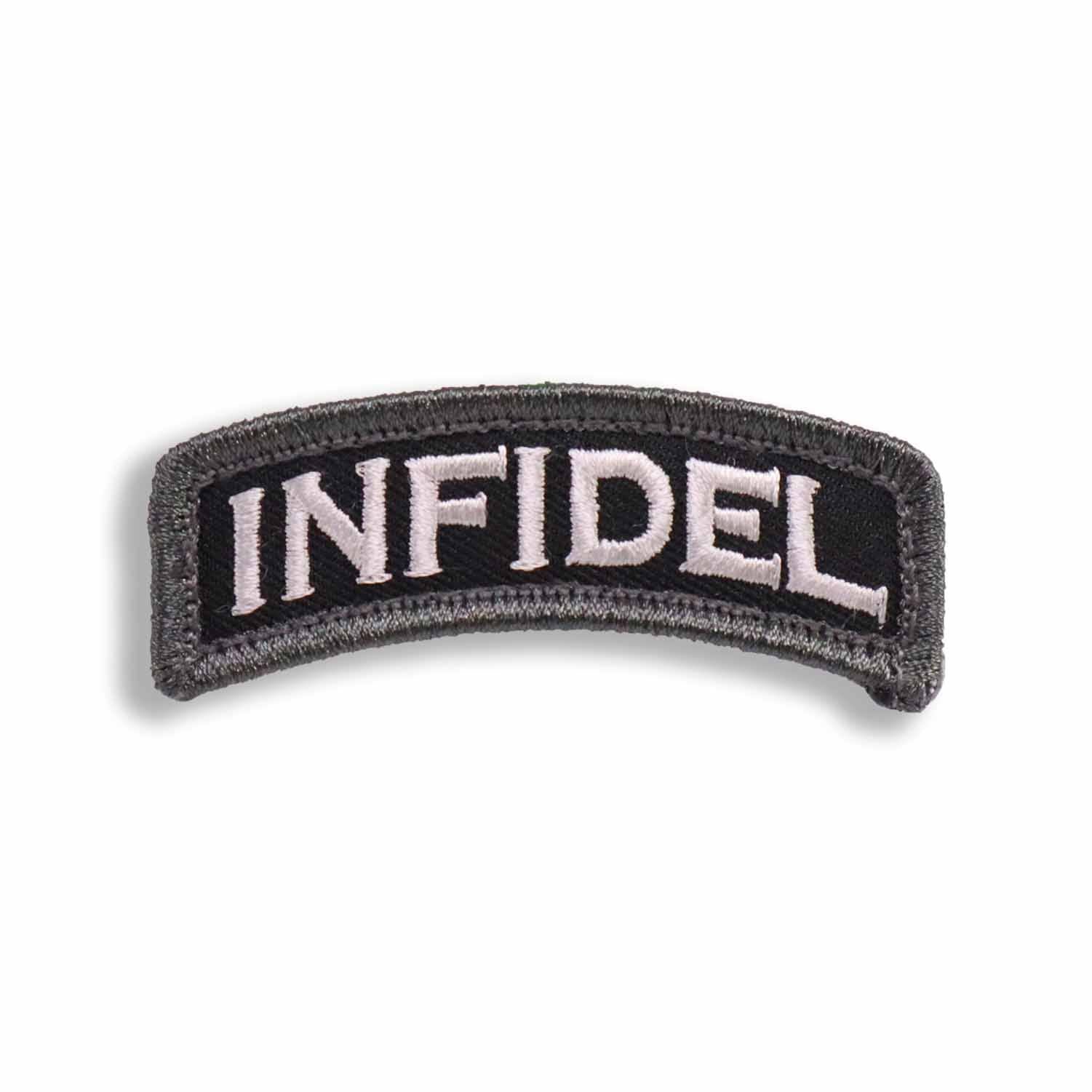 Supplies - Identification - Morale Patches - Mil-Spec Monkey Infidel Tab Patch