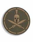 Supplies - Identification - Morale Patches - Mil-Spec Monkey Spartan Helmet PVC Patch