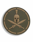 Supplies - Identification - Morale Patches - Mil-Spec Monkey Spartan Helmet PVC Patch