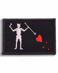 Supplies - Identification - Morale Patches - Offbase Edward Teach Blackbeard Pirate Flag Patch