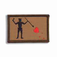 Supplies - Identification - Morale Patches - Offbase Edward Teach Blackbeard Pirate Flag Patch