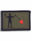 Supplies - Identification - Morale Patches - Offbase Edward Teach Blackbeard Pirate Flag Patch