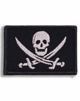 Supplies - Identification - Morale Patches - Offbase Pirate Jolly Roger Flag Patch