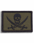 Supplies - Identification - Morale Patches - Offbase Pirate Jolly Roger Flag Patch