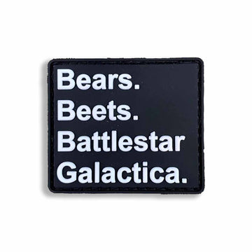 Supplies - Identification - Morale Patches - Violent Little Bears Beets Battlestar Galactica PVC Morale Patch