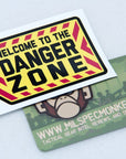 Supplies - Identification - Stickers - Mil-Spec Monkey Danger Zone Decal Sticker