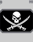 Supplies - Identification - Stickers - Mil-Spec Monkey Pirate Skull Flag Decal Sticker