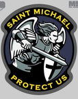Supplies - Identification - Stickers - Mil-Spec Monkey Saint Michael Modern Decal Sticker