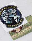Supplies - Identification - Stickers - Mil-Spec Monkey Saint Michael Modern Decal Sticker