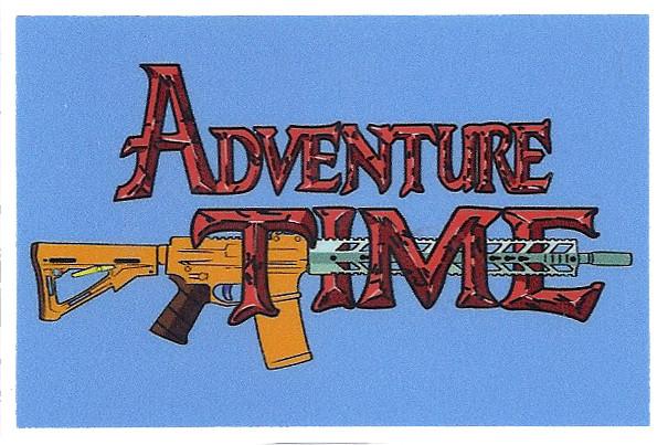 Supplies - Identification - Stickers - Tactical Outfitters Adventure Time Sticker