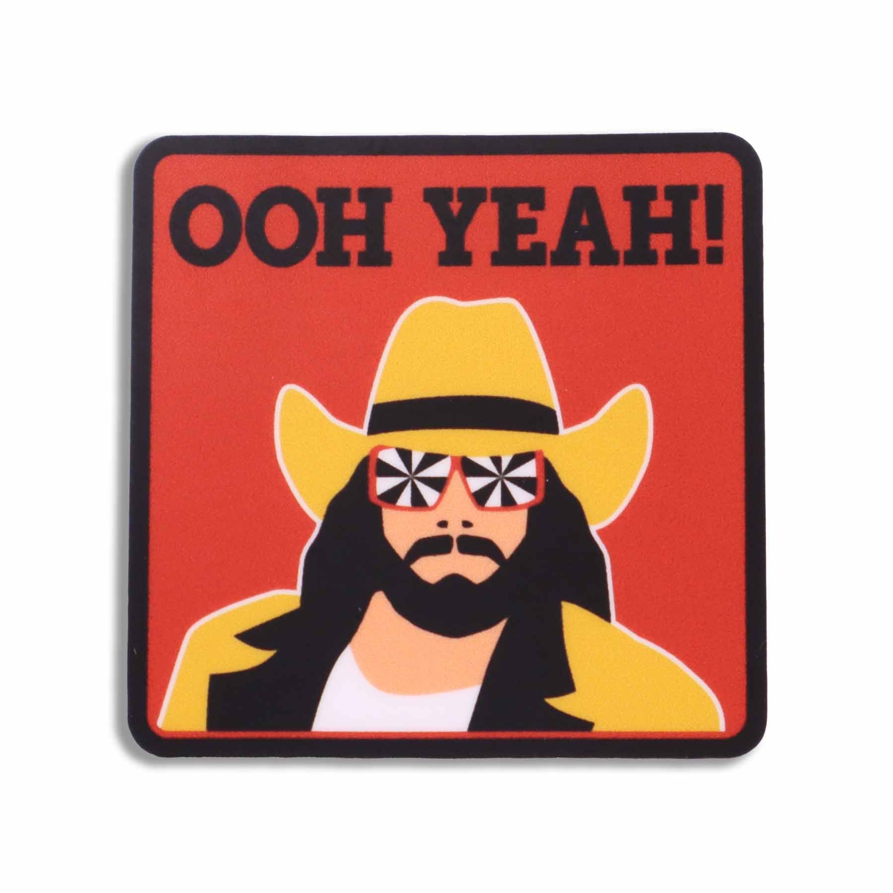 Supplies - Identification - Stickers - Violent Little MACHO MAN "OOH YEAH!" STICKER