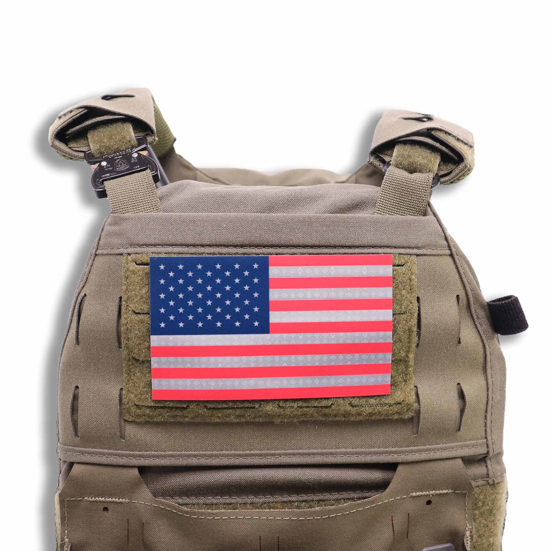 Supplies - Identification - Uniform Patches - IR.Tools™ GARRISON Infrared IR Forward American US Flag Patch - 3x5"