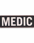 Supplies - Identification - Uniform Patches - Mil-Spec Monkey MEDIC Placard 6x2" PVC Plate Carrier Patch