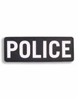Supplies - Identification - Uniform Patches - Mil-Spec Monkey POLICE Placard 8.5x3" PVC Plate Carrier Patch