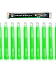 Supplies - Lights - Strobes & Markers - Cyalume 6" Tactical ChemLight - GREEN, 12 Hour (10 Pack)