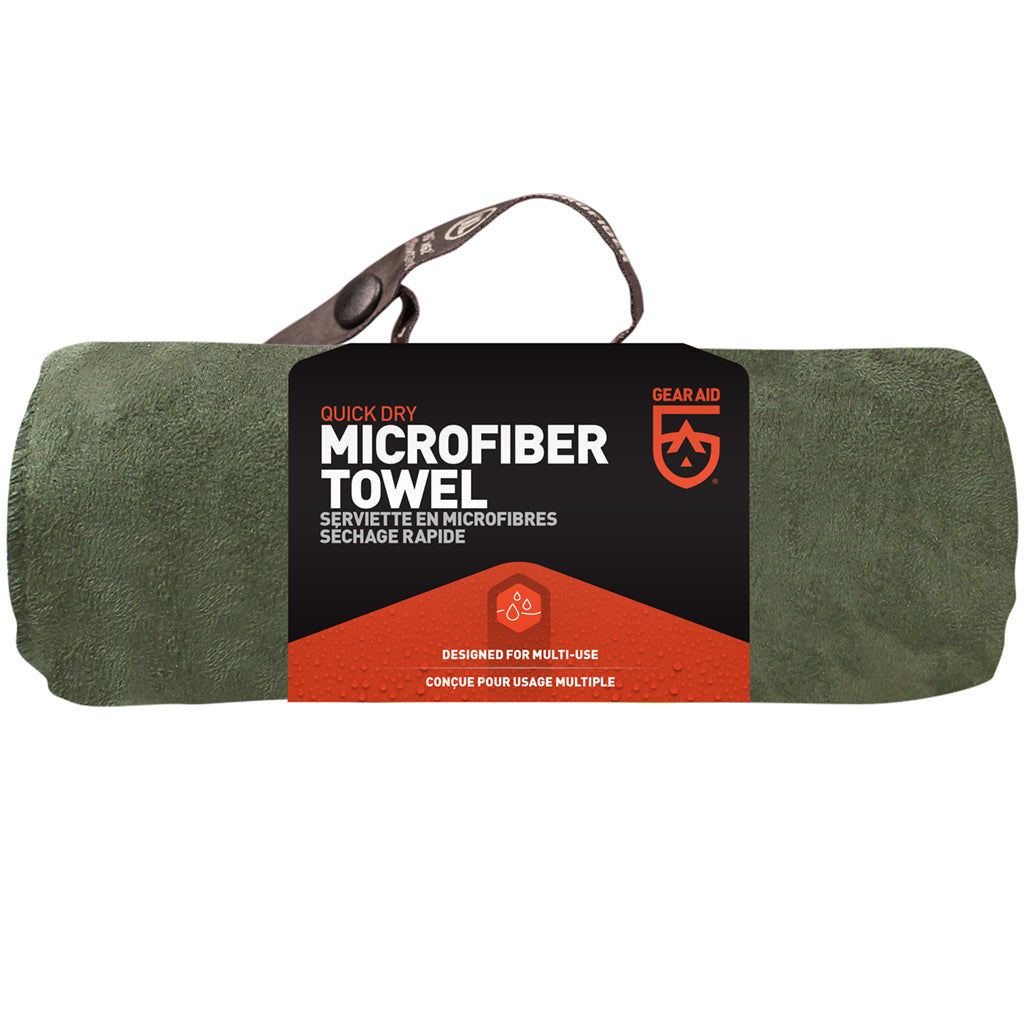 Supplies - Outdoor - Survival & Kits - GEAR AID Tactical Quick Dry Microfiber Towel XL