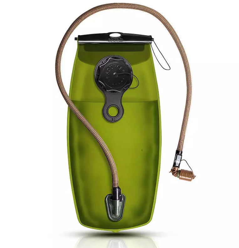 Supplies - Provisions - Drinking Tools - SOURCE WXP Hydration Bladder W/ Storm Valve (3L / 100oz)