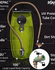 Supplies - Provisions - Drinking Tools - SOURCE WXP Hydration Bladder W/ Storm Valve (3L / 100oz)