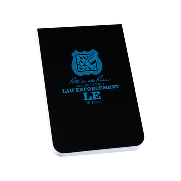 Rite in the Rain 1023 Law Enforcement Field-Flex Bound 3.25x5" Memo Book - Black