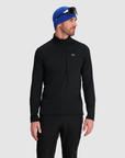 Outdoor Research Men's Vigor Half Zip Grid Fleece