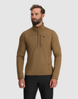 Outdoor Research Men's Vigor Half Zip Grid Fleece