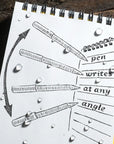 Rite in the Rain Bolt-Action Pen - Gunmetal